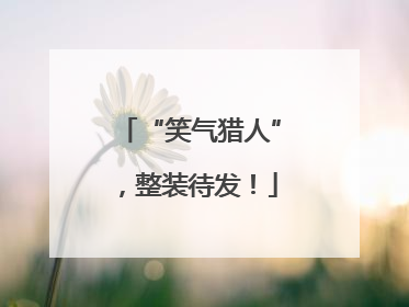 “笑气猎人”，整装待发！