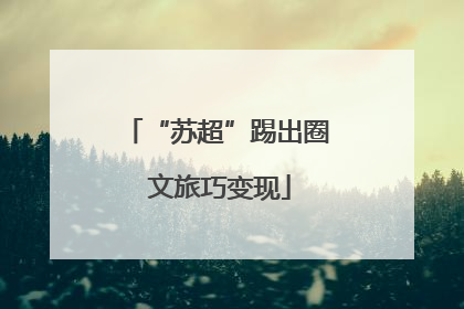 “苏超”踢出圈 文旅巧变现