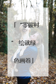 “零碳村” 绘就绿色画卷