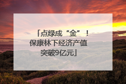 点绿成“金”！保康林下经济产值突破9亿元