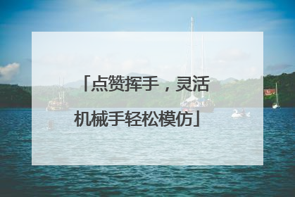 点赞挥手，灵活机械手轻松模仿