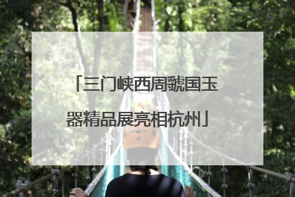 三门峡西周虢国玉器精品展亮相杭州