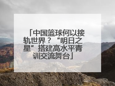 中国篮球何以接轨世界？“明日之星”搭建高水平青训交流舞台