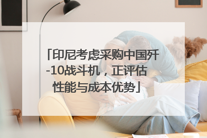 印尼考虑采购中国歼-10战斗机，正评估性能与成本优势
