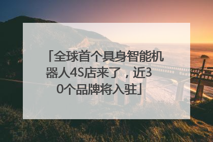 全球首个具身智能机器人4S店来了，近30个品牌将入驻