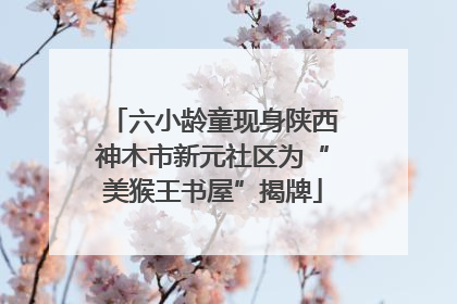六小龄童现身陕西神木市新元社区为“美猴王书屋”揭牌