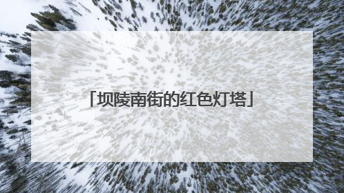 坝陵南街的红色灯塔