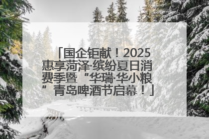 国企钜献！2025惠享菏泽·缤纷夏日消费季暨“华瑞·华小粮”青岛啤酒节启幕！