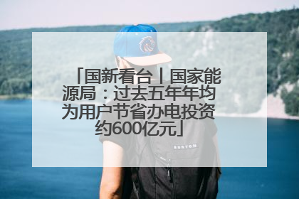 国新看台丨国家能源局：过去五年年均为用户节省办电投资约600亿元