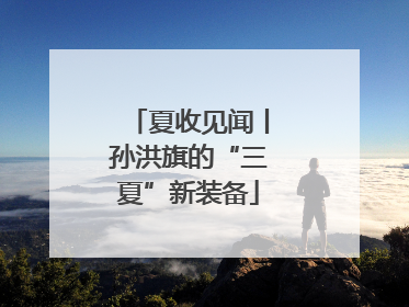 夏收见闻丨孙洪旗的“三夏”新装备