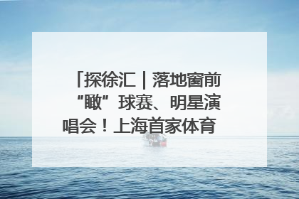 探徐汇｜落地窗前“瞰”球赛、明星演唱会！上海首家体育特色高端酒店亮相
