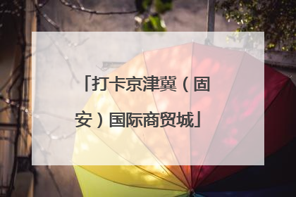 打卡京津冀（固安）国际商贸城