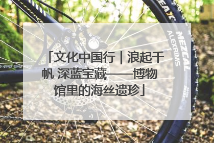 文化中国行｜浪起千帆 深蓝宝藏——博物馆里的海丝遗珍