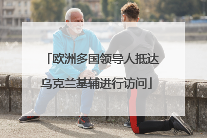 欧洲多国领导人抵达乌克兰基辅进行访问