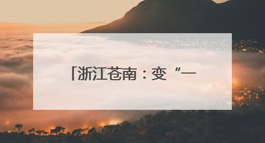 浙江苍南：变“一人一校”为“一团一校” 组团式督导督出学校发展加速度