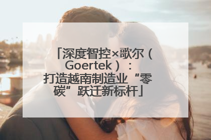 深度智控×歌尔（Goertek）：打造越南制造业“零碳”跃迁新标杆