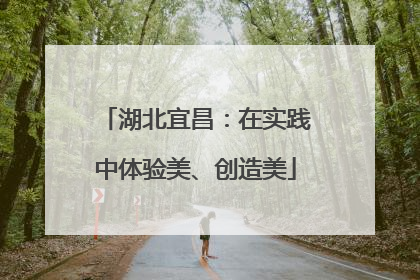 湖北宜昌：在实践中体验美、创造美