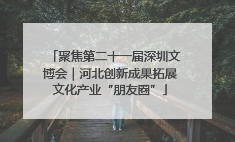 聚焦第二十一届深圳文博会｜河北创新成果拓展文化产业“朋友圈”