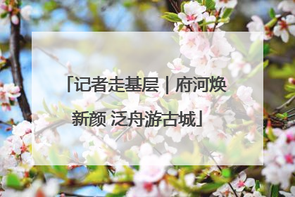 记者走基层｜府河焕新颜 泛舟游古城