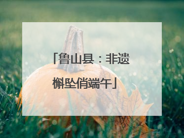 鲁山县：非遗槲坠俏端午
