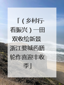 （乡村行·看振兴）一田双收绘新景 浙江婺城药膳轮作喜迎丰收季