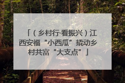 （乡村行·看振兴）江西安福“小西瓜”撬动乡村共富“大支点”